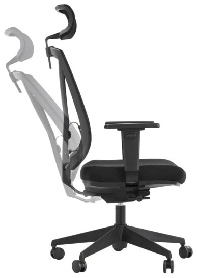 (EU) Офисное кресло XORA MIRO, 241552321, Чёрное