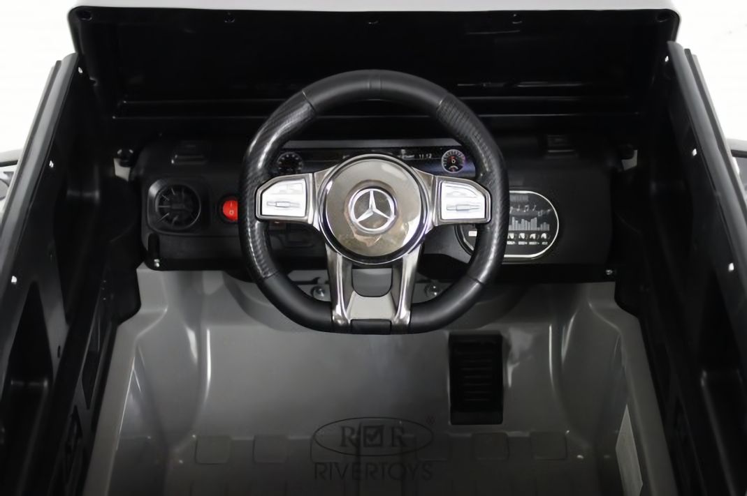 Детский электромобиль Mercedes-AMG G63 4WD (G333GG) серый