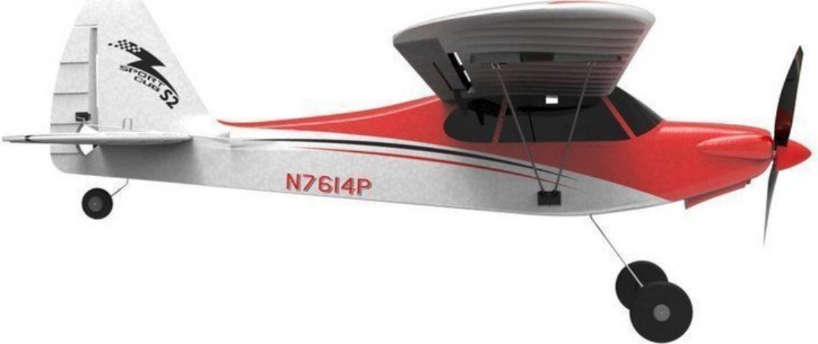 Радиоуправляемая модель Volantex RC самолёт Sport Cub 500мм RTF with Gyro(EXA76104R)