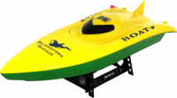 Радиоуправляемая модель Double Horse Катер Whale Racer (жёлтый)