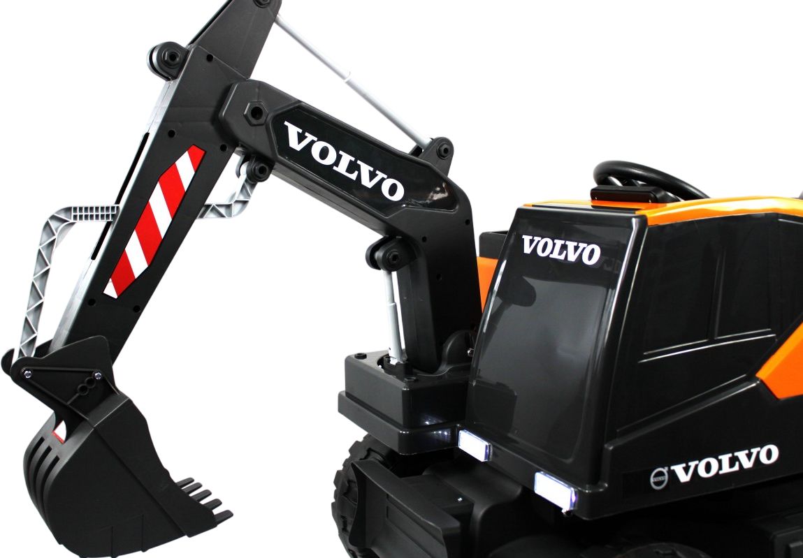 Детский электромобиль RiverToys трактор Volvo (Y444YY) оранжевый