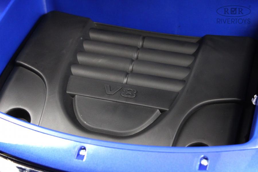 Детский электромобиль RiverToys Lexus LX570 (Y555YY) синий глянец