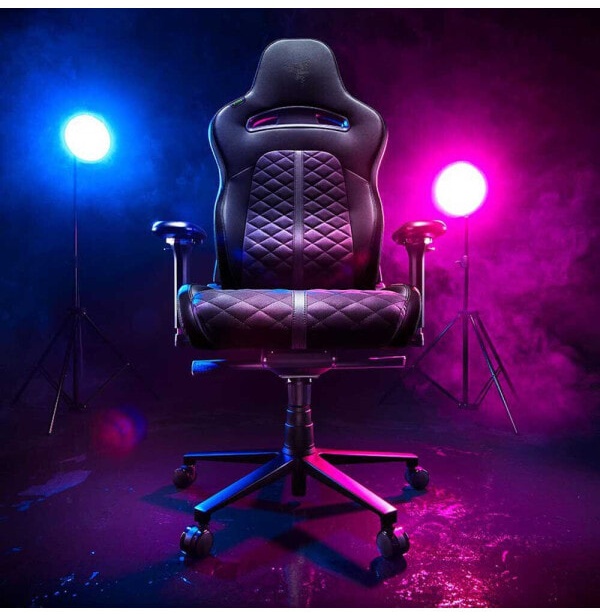 (EU) Игровое кресло Razer ENKI, 135867464, Чёрное