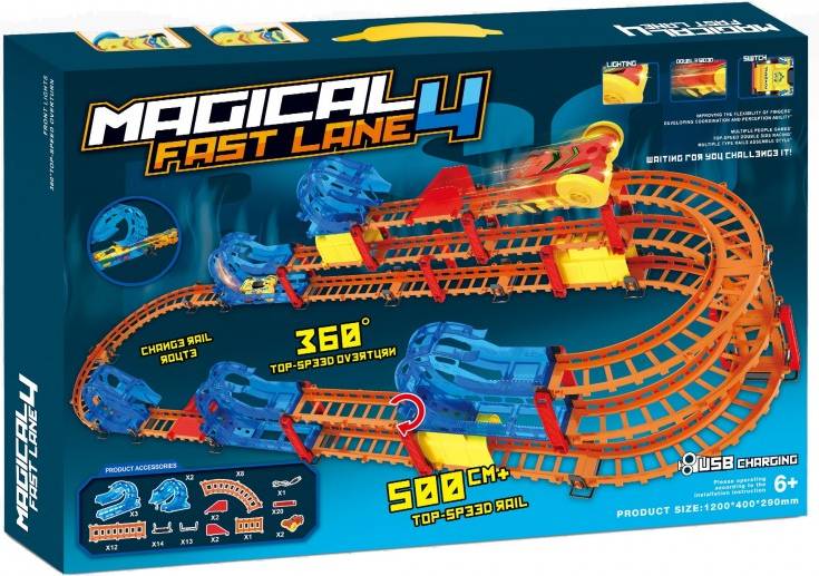 Автотрек BSQ Magical Fast Line 500 см (BSQ-3061)