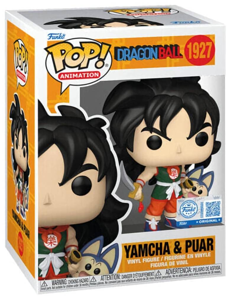 (CN) Фигурка Funko POP! Animation: Dragon Ball - Yamcha & Puar (1927)