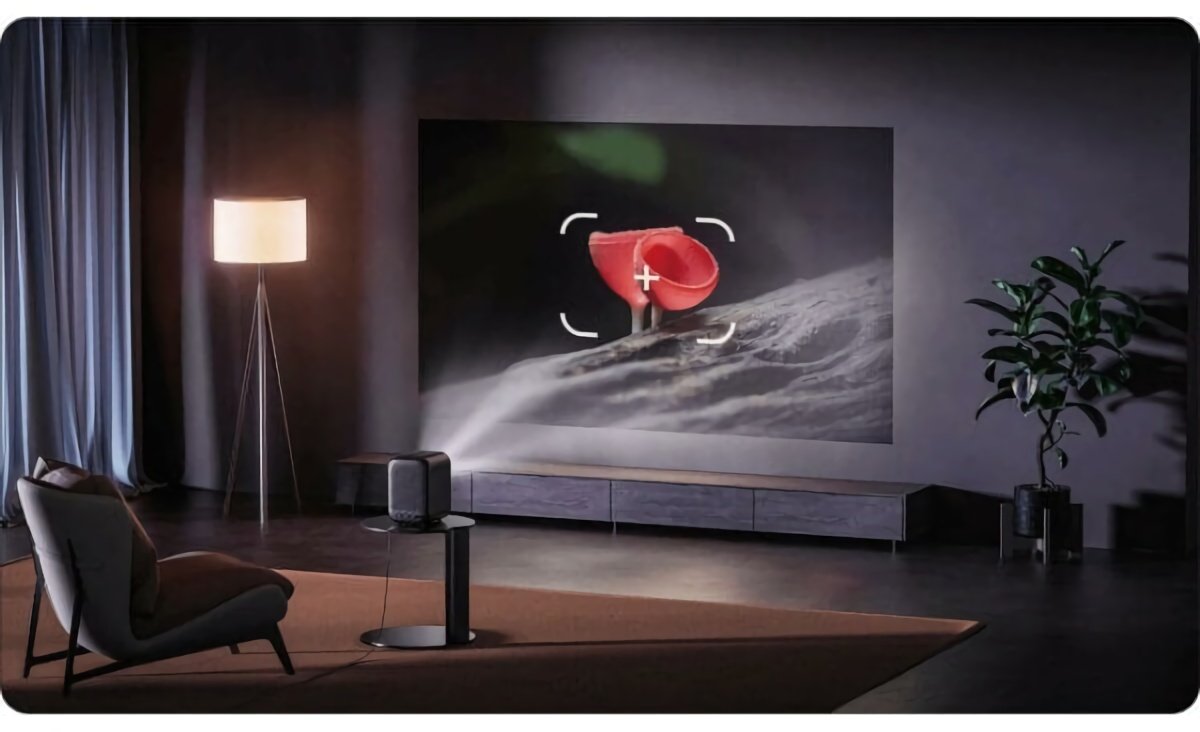 (EU) Проектор Xiaomi Smart Projector L1 BHR9417EU (200 лм, Full HD, Google TV), Белый