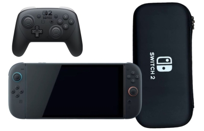 Игровая приставка Nintendo Switch 2 256 GB + Защитный чехол DOBE (черный) + Геймпад Nintendo Switch 2 Pro Controller
