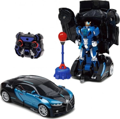 Радиоуправляемый робот JiaQi трансформер-боксер спортивная машина (TT685)