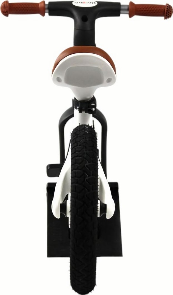 Детский беговел RiverToys (HB-001) (белый)