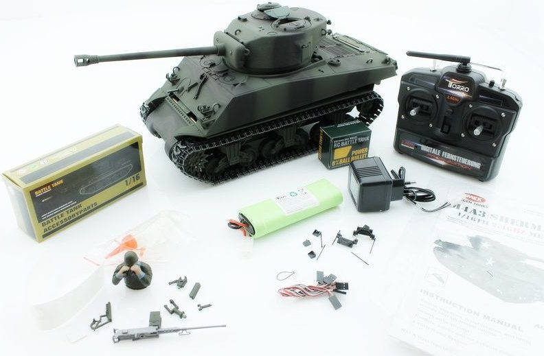 Радиоуправляемый танк Torro Sherman M4A3 76mm (TR1114213060)