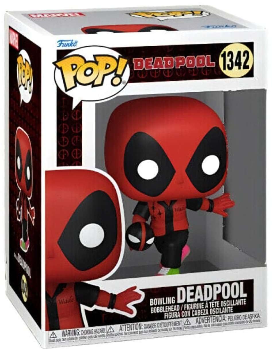 (CN) Фигурка Funko Pop! Marvel: Deadpool - Bowling Deadpool (1342)