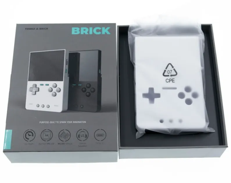 Портативная игровая приставка Trimui Brick (фиолетовая)