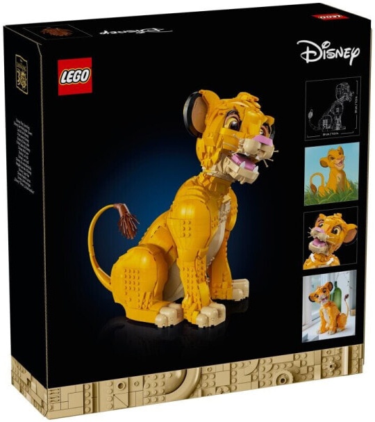 (EU) Конструктор LEGO Disney Король Лев: Симба (43247)