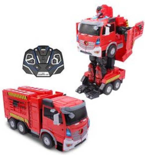 Радиоуправляемый робот JiaQi трансформер пожарная машина (JQ6608)