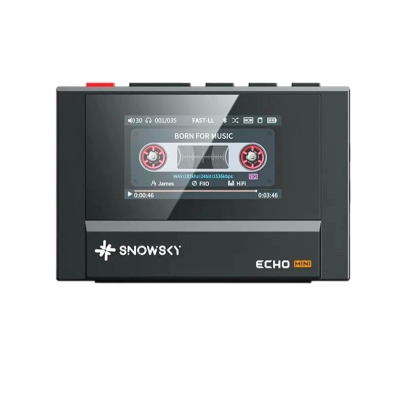 Портативный аудиоплеер FIIO SNOWSKY ECHO MINI 8Гб (F4401E), Чёрный