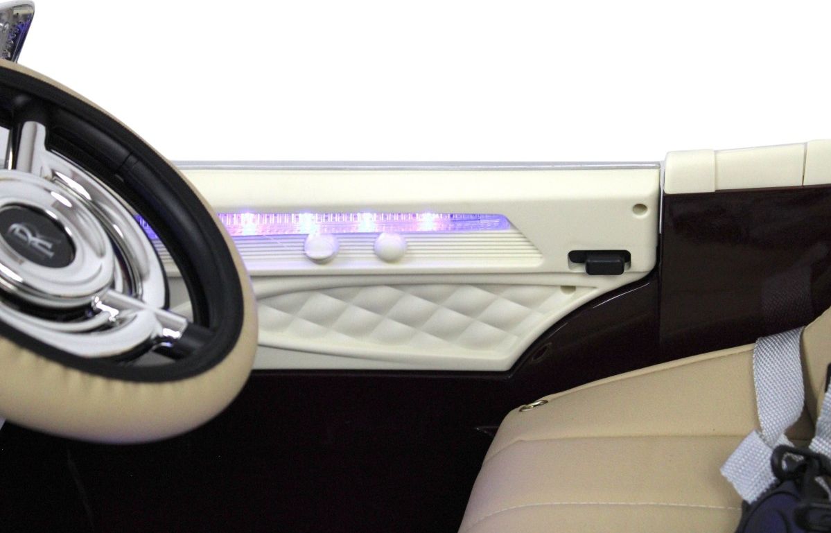 Детский электромобиль RiverToys Rolls-Royce (E444EE-RED-GLANEC) красный глянец