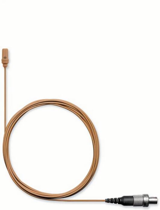 

(EU) Кардиоидный петличный микрофон Shure UniPlex UL4, LEMO3, цвет какао