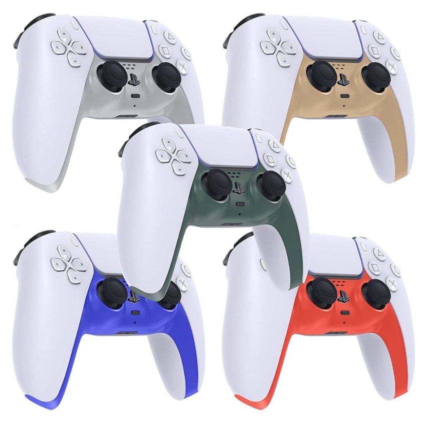 Комплект для кастомизации PS5 (красный): съёмные боковые панели + съёмная панель для DualSense + низкие накладки на стики Marvel Spider-Man Miles Morales