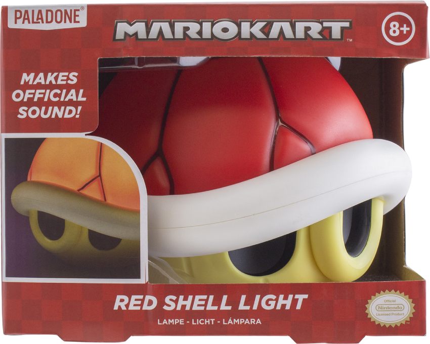 Светильник Paladone Nintendo Red Shell Light with Sound (PP8081NN)