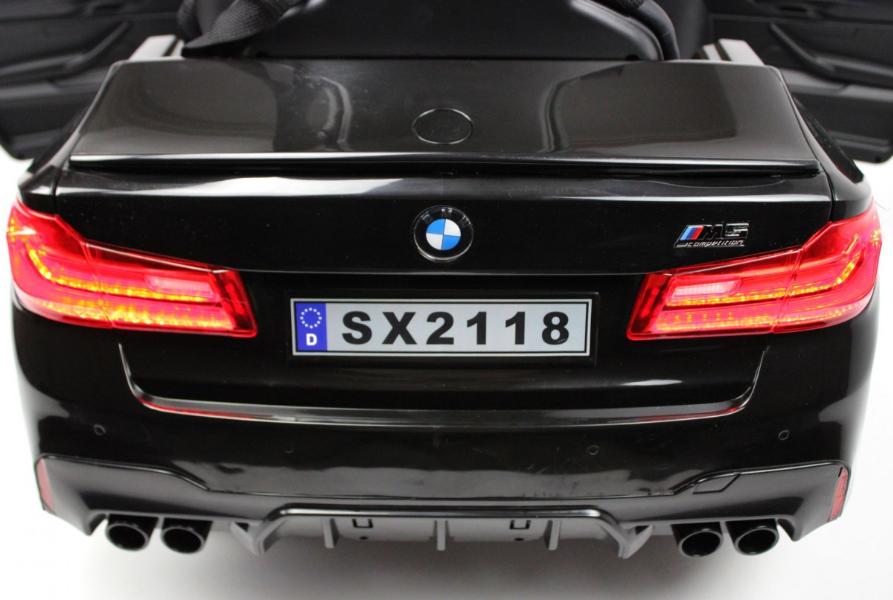 Детский электромобиль RiverToys BMW M5 Competition (A555MP) черный