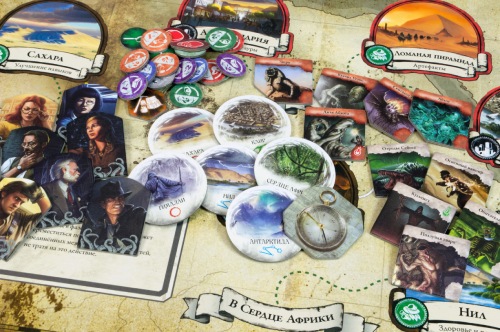 Настольная карточная игра Hobby World Древний Ужас: Под пирамидами (1641)