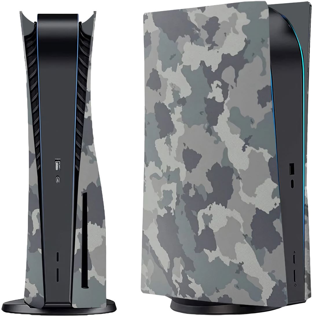 Боковые сменные панели для PS5 Slim (Camouflage)
