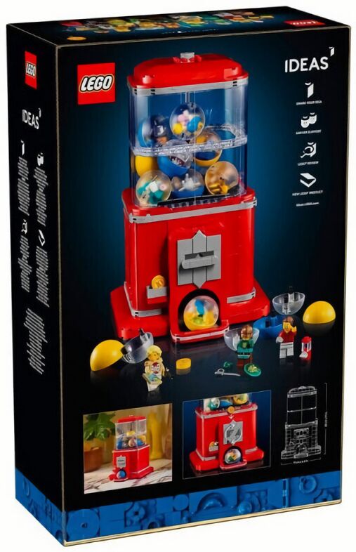(EU) Конструктор LEGO Ideas Автомат по продаже минифигурок (21358)