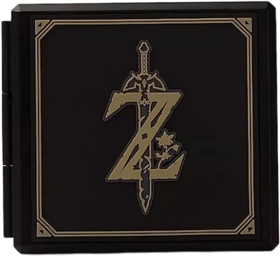 Защитный кейс HORI Premium Game Card Case Zelda Sword (черный) (NSW-038U) для Nintendo Switch