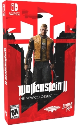 Игра Wolfenstein II: The New Colossus - Steelbook Edition (Limited Run) (Nintendo Switch, русская версия)
