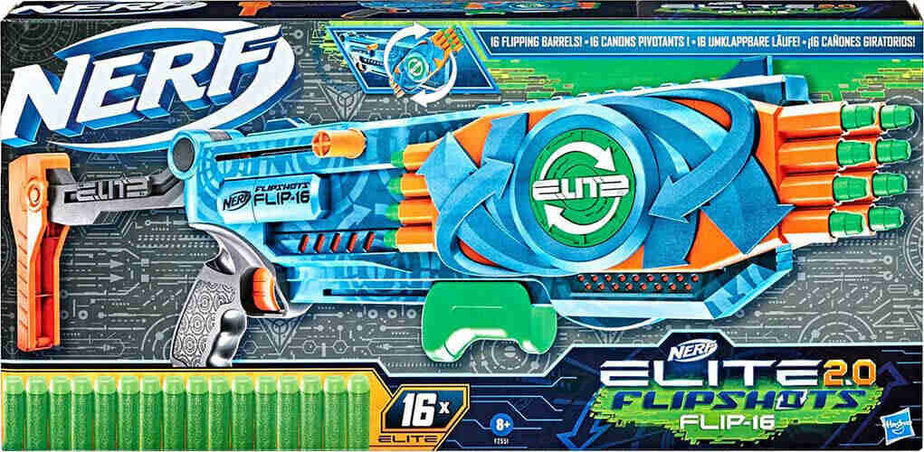 Бластер Hasbro Nerf Элит 2.0 Флип 16 (F2551EU4)