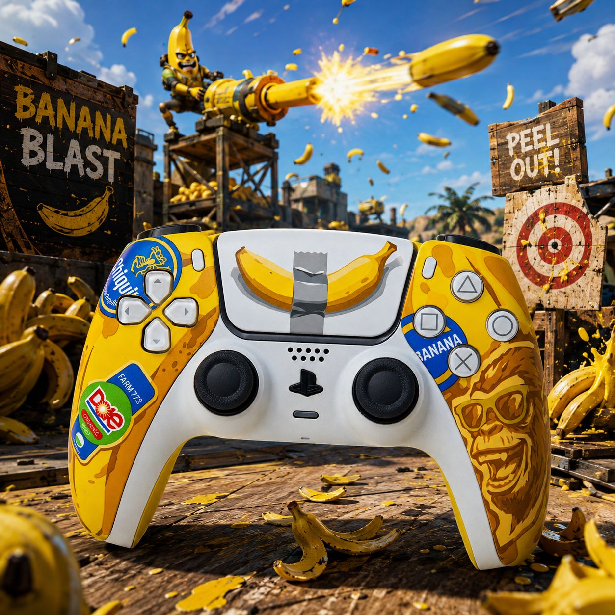 Геймпад Sony DualSense Vanquish Banana Vibe (PS5)