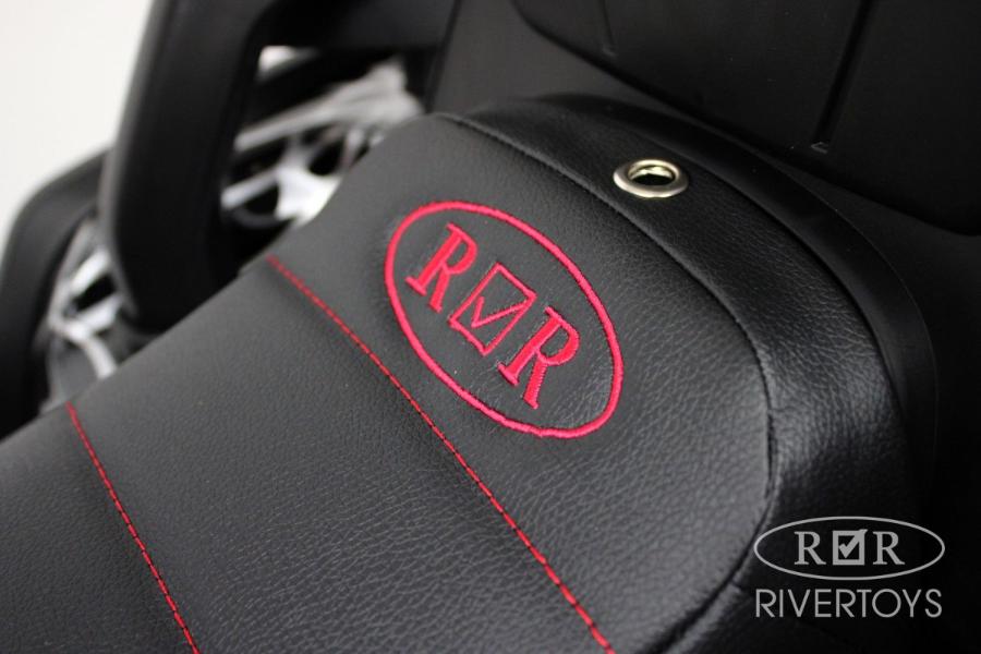 Детский электроквадроцикл RiverToys H999HH черный Spider