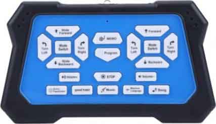 Радиоуправляемый робот Create Toys SR-822-BLUE Smartbot (управление пультом и жестами)