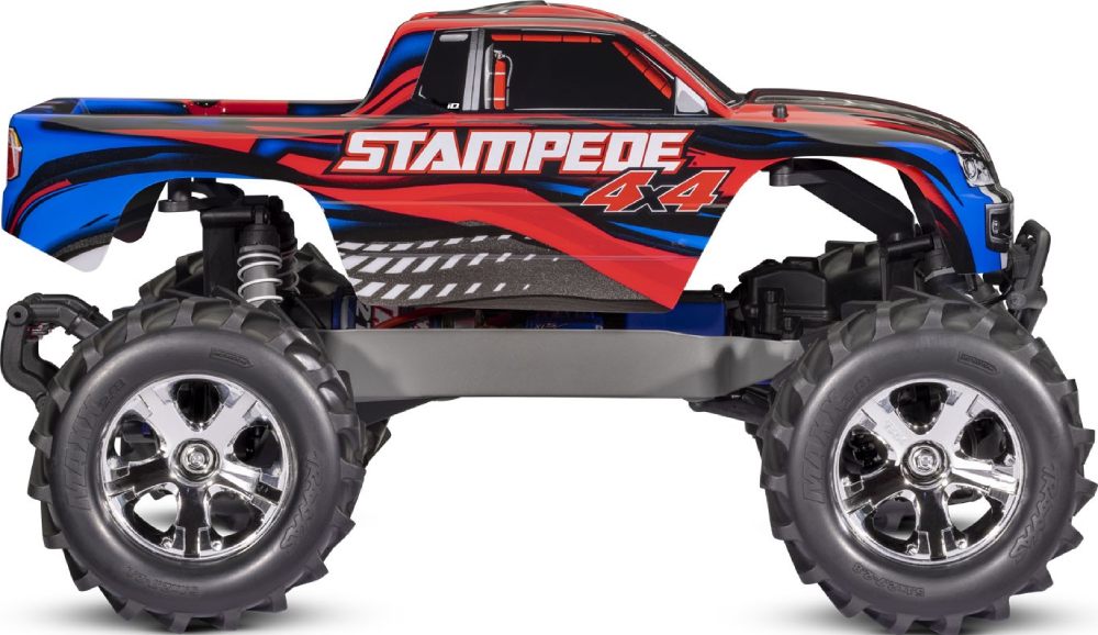 Радиоуправляемая модель монстр Traxxas Stampede 4x4 RTR 1к10 TQ Fast Charger (TRA67054-61-R)