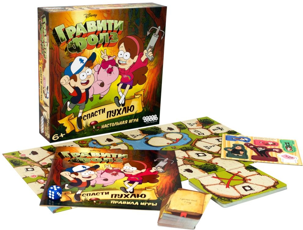(EU) Настоьная игра Hobby World Гравити Фолз: Спасти Пухлю