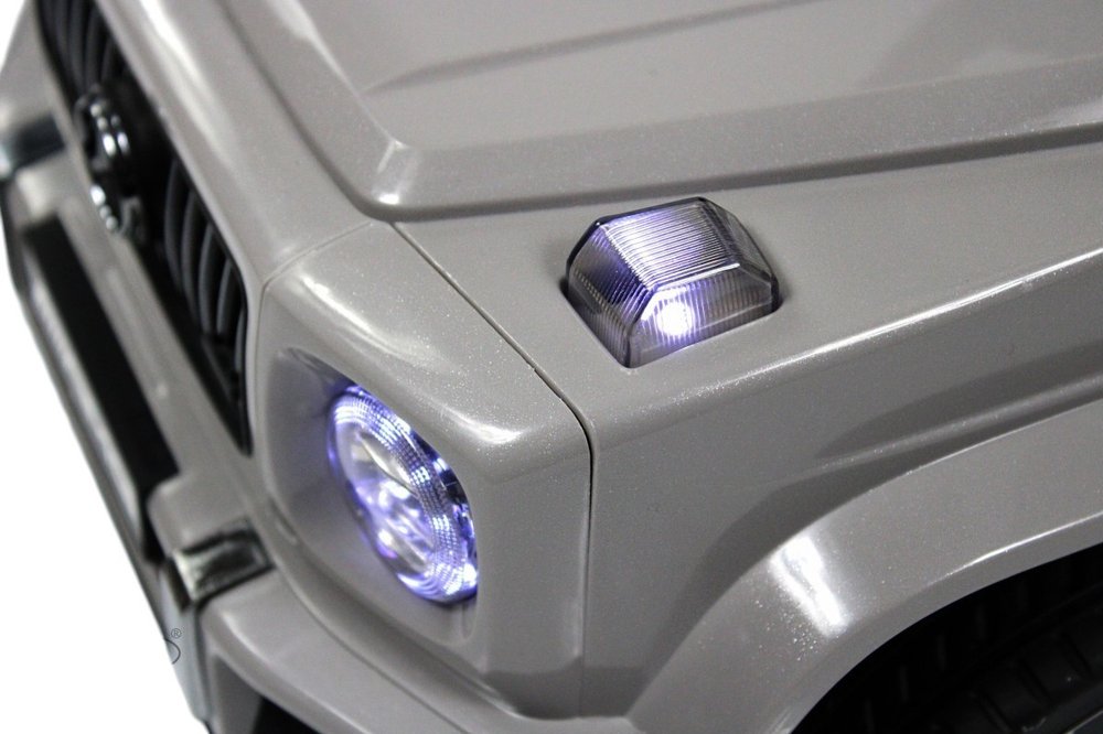 Детский толокар Mercedes-Benz G63 RiverToys (Z001ZZ-D) (серый бриллиант)