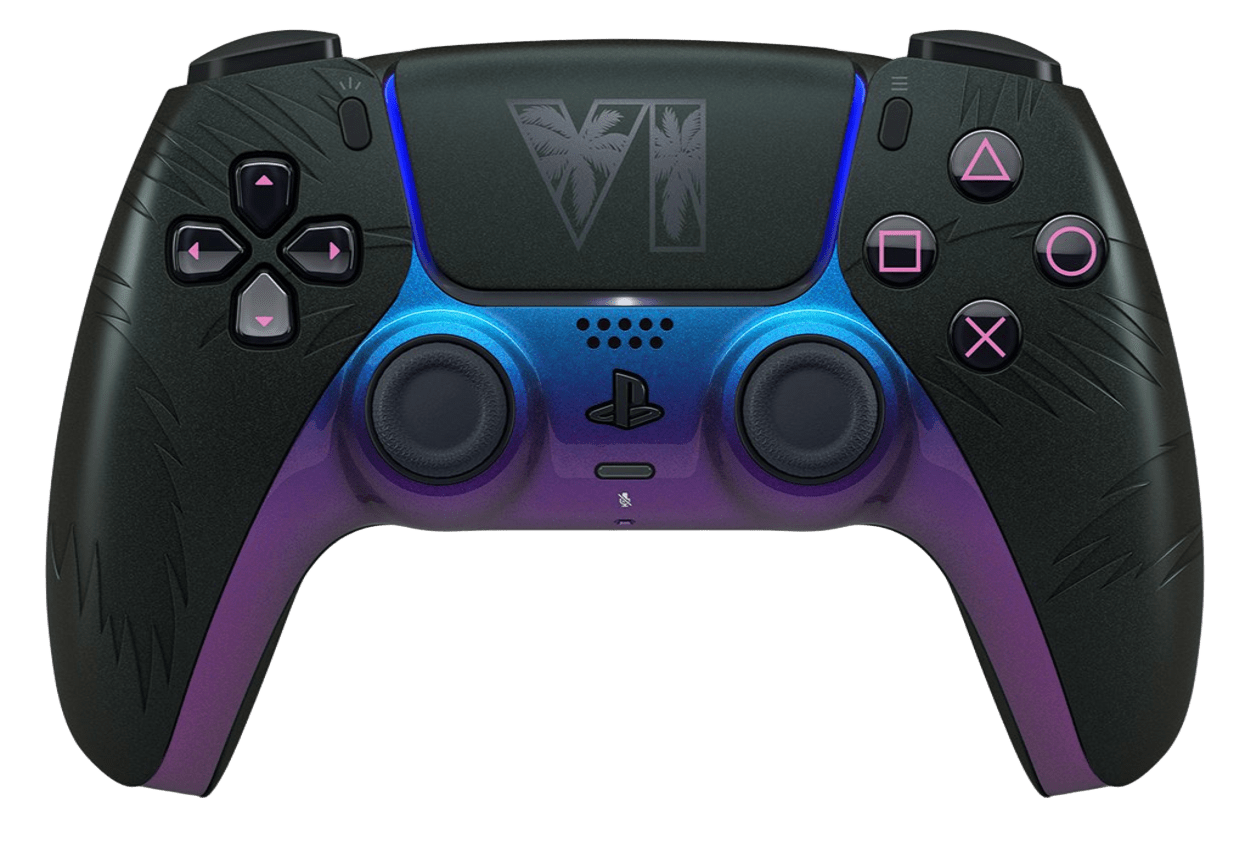 Геймпад Sony DualSense Grand Theft Auto VI Limited Edition Black (черный) (PS5)