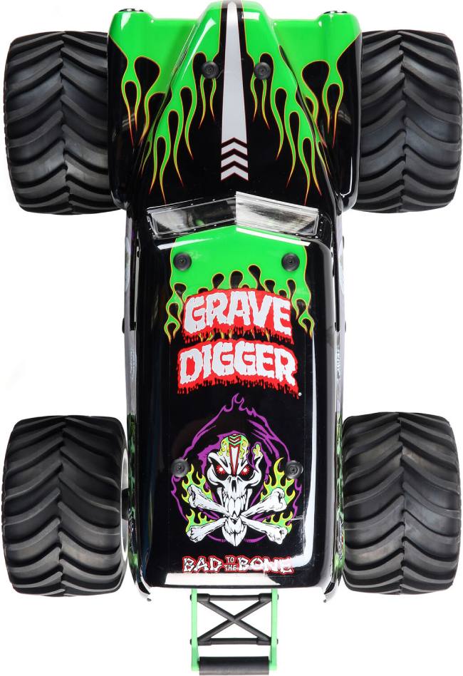 Радиоуправляемая модель монстр Losi LMT Solid Axle Grave Digger 4WD RTR 1к10 (LOS04021T1)