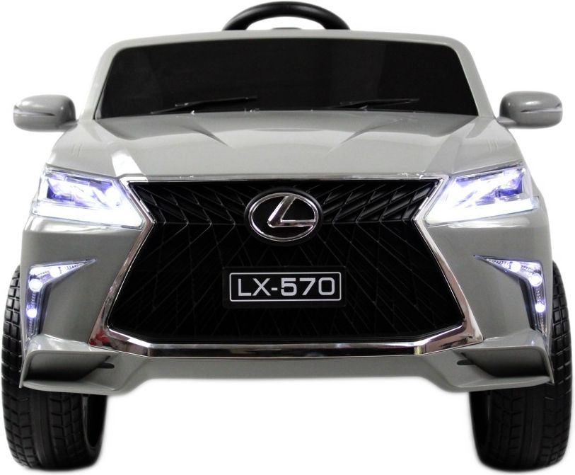 Детский электромобиль RiverToys Lexus 570 (E555EE) серый