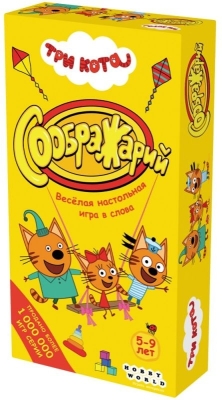 (EU) Настоьная игра Hobby World Соображарий: Три Кота