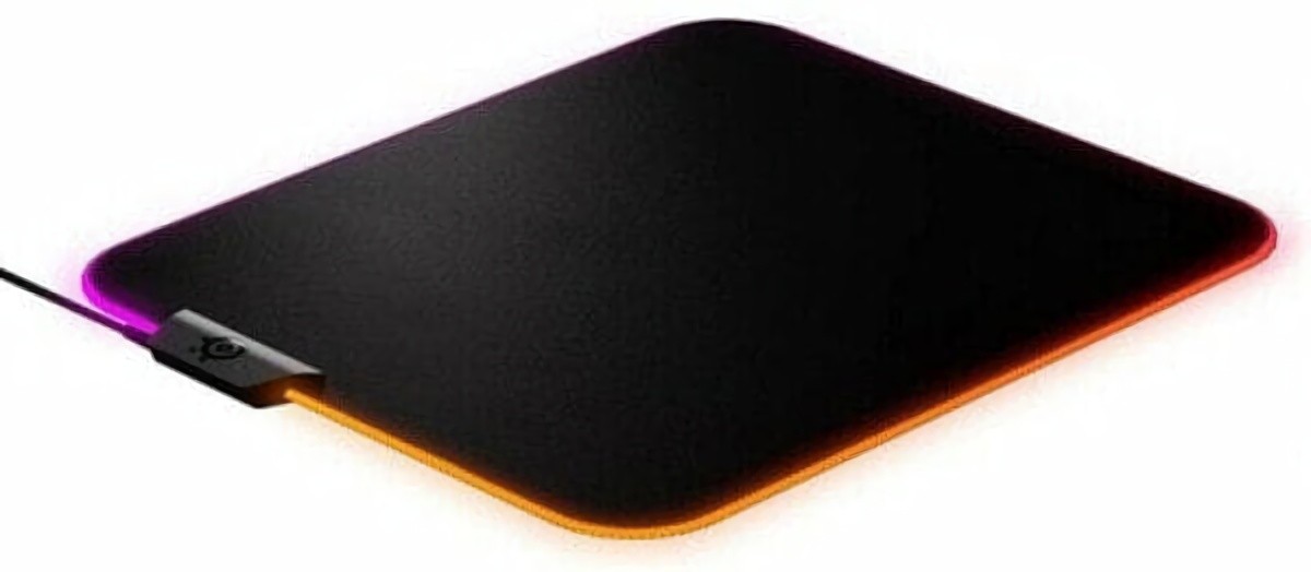 (EU) Игровой коврик для мыши SteelSeries QcK Prism Cloth RGB Черный