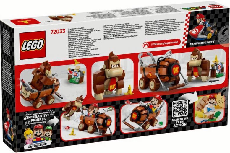 (EU) Конструктор LEGO Super Mario Донки Конг и ДК Джамбо (72033)