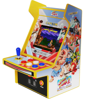 Аркадная игровая ретро приставка консоль My Arcade Super Street Fighter II Micro Player Pro