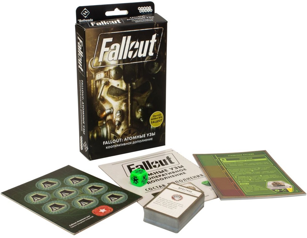 (EU) Настольная игра Hobby World Fallout: Атомные узы (доп)