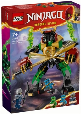 (EU) Конструктор LEGO Ninjago Боевой робот Ллойда со стихийной энергией (71817)