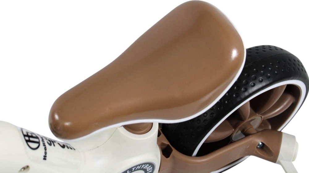 Детский беговел-велосипед RiverToys (HB-318) (коричневый)