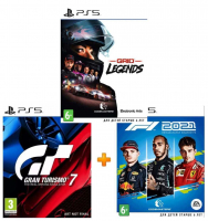 ИгроПак для PS5: Gran Turismo 7 + GRID Legends + F1 2021