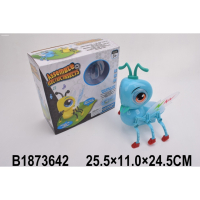 Игрушка на бат. кузнечик, свет+звук 812 в кор. в кор.2*24шт B1873642