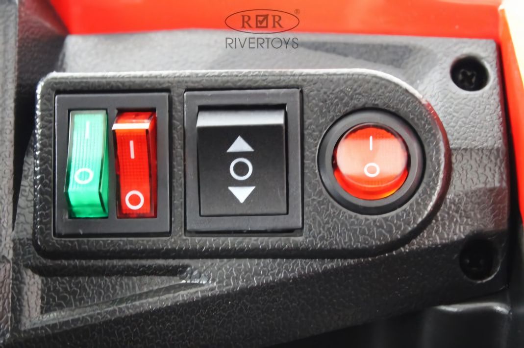 Детский электромобиль K707AM красный