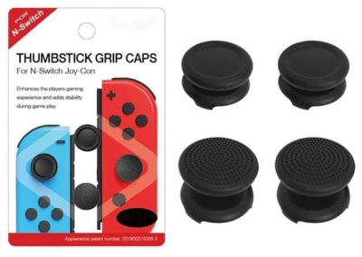 4 высокие накладки на стики для контроллеров Joy-Con